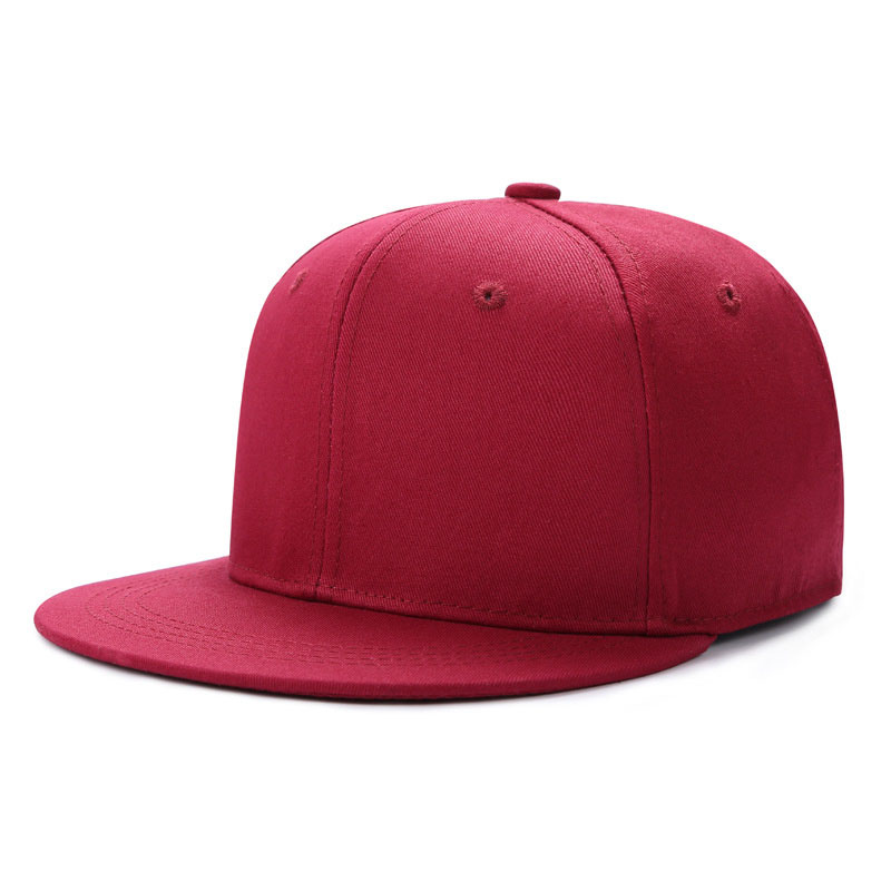 Wholesale Hot Sale Custom Logo Hip-Hop Baseball Caps OEM Unisex Snapback Cap Classic Solid Dad Hat