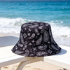 Custom Printed Logo Cotton Sun Protection Bucket Hat Stylish Funny Fisherman Hats