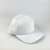 Wholesale Blank White 5 Panel Snapback Cap Custom Color Solid Golf Hat Classic Sport Flat Brim Caps