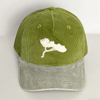 High Quality Contrast Color Corduroy Trucker Cap Custom Logo Embroidery Baseball Hat Unisex Fashion Breathable Hats