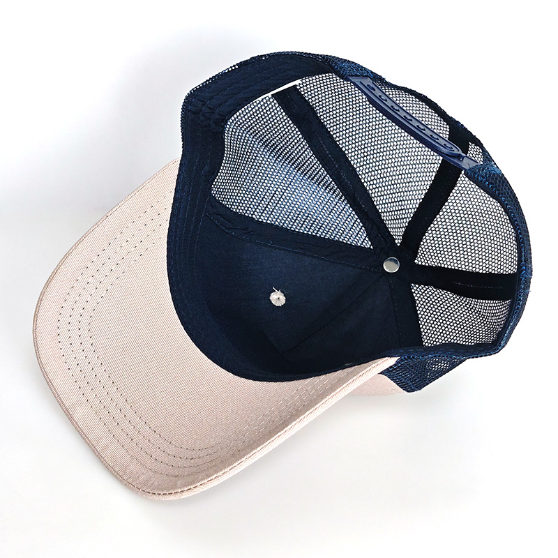 High Quality Custom Embroidered 5 Panel Mesh Trucker Hat Unisex Outdoor Sports Baseball Cap for Women Men