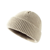 Custom Color Soft Warm Knit Hat Promotional Short Stretchable Flexible Winter Hats Fashion Outdoor Beanie Hat