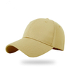 Promotional Cotton Baseball Cap Wholesale Unisex Breathable Blank Hat Leisure Sports Golf Gorras