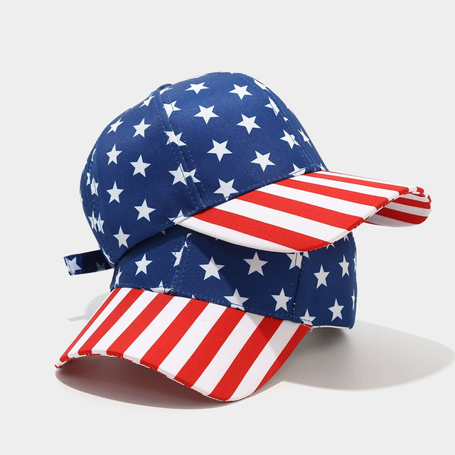 High Quality Printed Stars Cotton Baseball Cap Hot Sell Fashion Trend Unisex Outdoor Sports Hat 6 Panel Constructed Gorras