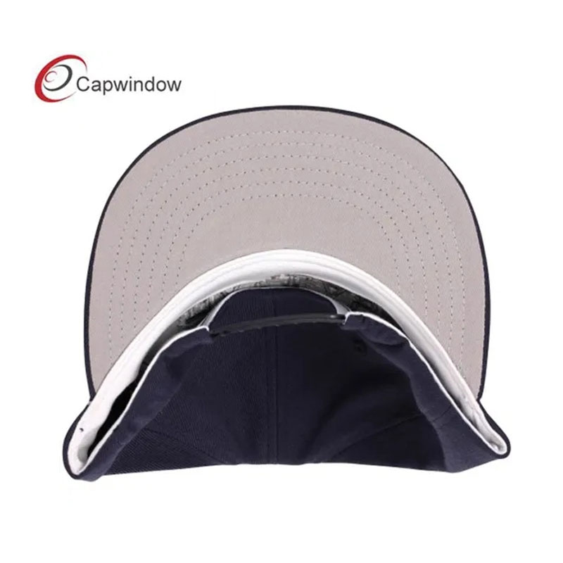 Custom High Quality Embroidered Snapback Cap Hat Cotton Fashion Sports Flat Brim Caps