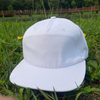 Wholesale Blank White 5 Panel Snapback Cap Custom Color Solid Golf Hat Classic Sport Flat Brim Caps