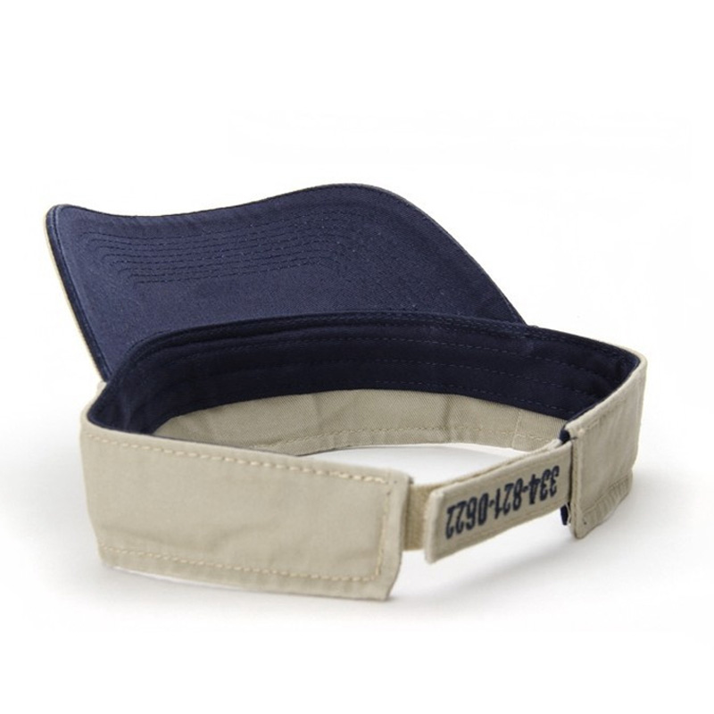 Stylish Sports Sun Visor Hat High Quality Embroidery Golf Cap Unisex Summer Beach Caps