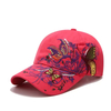  Custom Embroidered Butterfly Baseball Cap Wholesale Summer Woman Trend Sports Hat Caps 