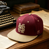 Factory Custom 6 Panel Embroidery Flexible Fitted Snapback Cap Wholesale Cotton Fashion Sports Flat Brim Hat