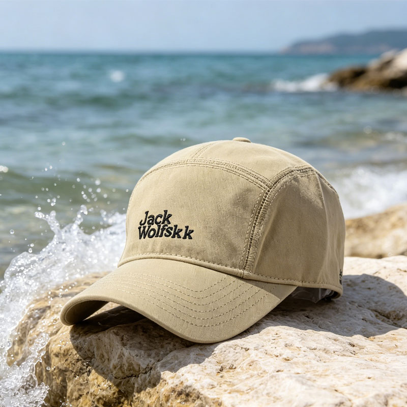 High Quality Embroidery Letter Camper Cap 5 Panel Cotton Waterproof Camping Caps Outdoor Sports Baseball Hat