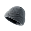Custom Color Soft Warm Knit Hat Promotional Short Stretchable Flexible Winter Hats Fashion Outdoor Beanie Hat