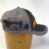 Custom Logo 3D Embroidery 6 Panel Baseball Cap Printing Sandwich Cotton Adjustable Racing Hat