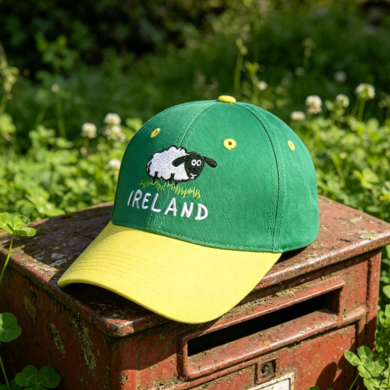 Custom Animal Embroidery Cartoon Kids Cap Fashion Contrast Color Outdoor Sports Baseball Cap Hat
