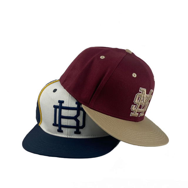 Factory Custom 6 Panel Embroidery Flexible Fitted Snapback Cap Wholesale Cotton Fashion Sports Flat Brim Hat