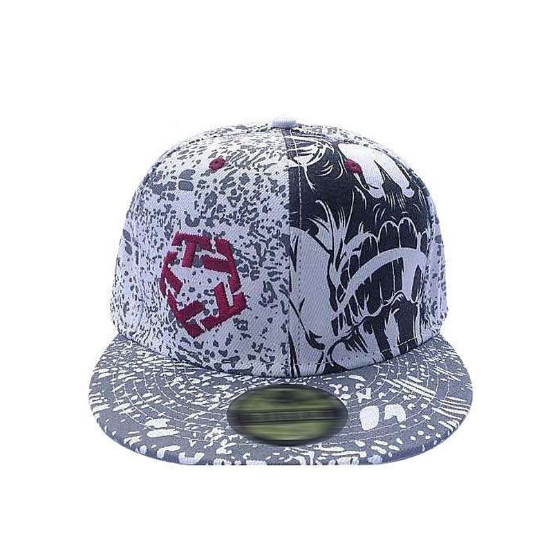 Custom High Quality Printing and Embroider Snapback Cap Fashion Leisure Caps Doodle Flat Brim Baseball Hat