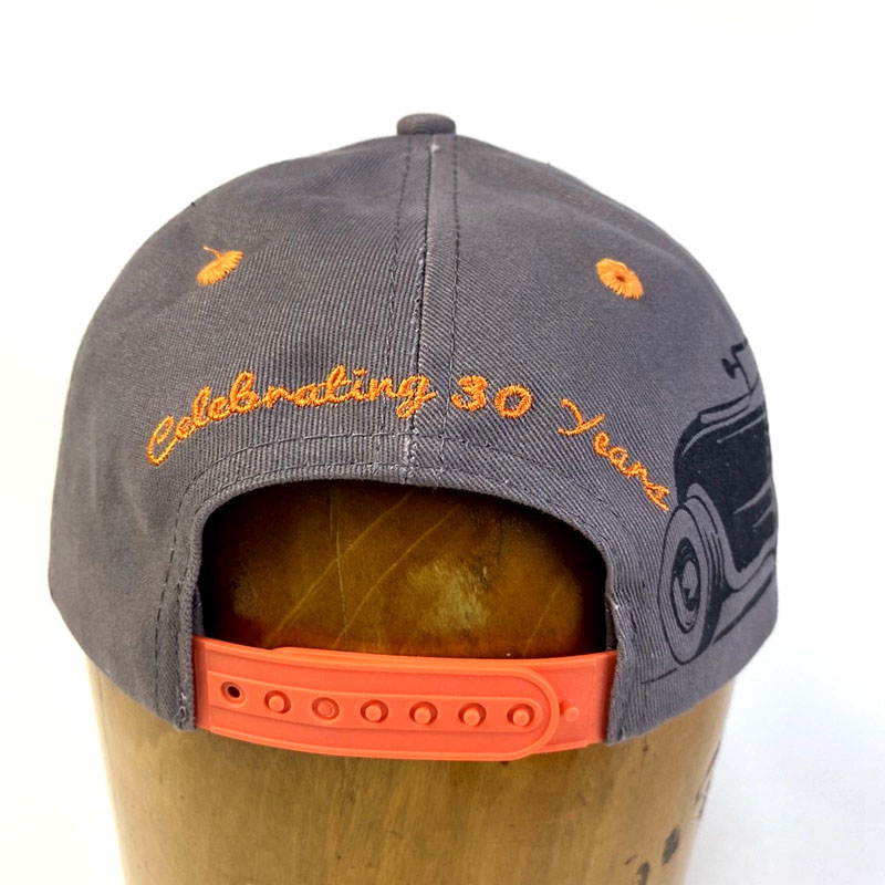 Custom Logo 3D Embroidery 6 Panel Baseball Cap Printing Sandwich Cotton Adjustable Racing Hat