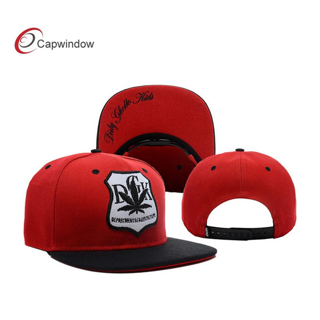 New Custom Wholesale Sports Snapback Cap Red Fashion Embroidery Baseball Caps Outdoor Hip Hop Hat