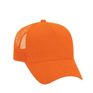 Custom New Designed Summer Trucker Cap Simple Fashion Mesh 5 Panel Baseball Cap Hat for Outdoor Sports