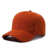 Wholesale Flexible Polyester Fitted Baseball Cap Custom 6 Panel Plain Sports Caps Promotional Gift Hat