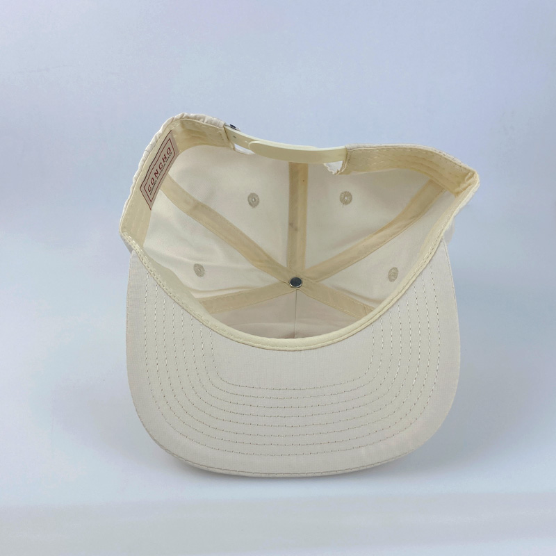 Factory Custom Logo 5 Panel Snapback Cap Cotton Unisex Unstructured Soft Flat Brim Hat