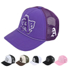 Factory Wholesale Embroidery Rope Mesh Trucker Cap Custom Pink 5 Panel Summer Fashion Sports Baseball Caps