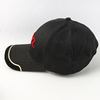 Wholesale Custom 3D Embroidered Logo Baseball Cap Men Cotton Twill Sports Hats Curved Brim Dad Hat 