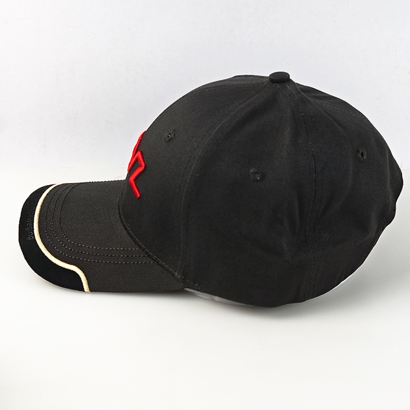 Wholesale Custom 3D Embroidered Logo Baseball Cap Men Cotton Twill Sports Hats Curved Brim Dad Hat 