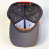 Custom Logo 3D Embroidery 6 Panel Baseball Cap Printing Sandwich Cotton Adjustable Racing Hat