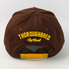 Manufacturer Brown 5 Panel Baseball Cap Custom Logo Embroidered Unisex Snapback Caps Promotion Outdoor Travel Hat
