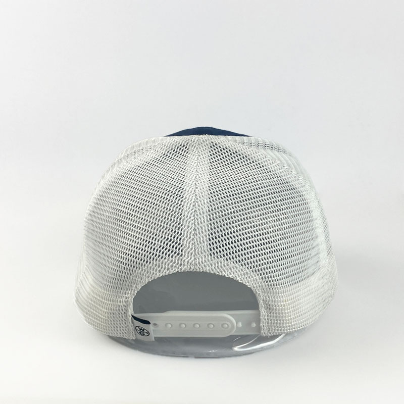 High Quality 6 Panel Woven Patch Trucker Hat Custom Logo Breathable Mesh Snapback Cap for Outdoor Sports