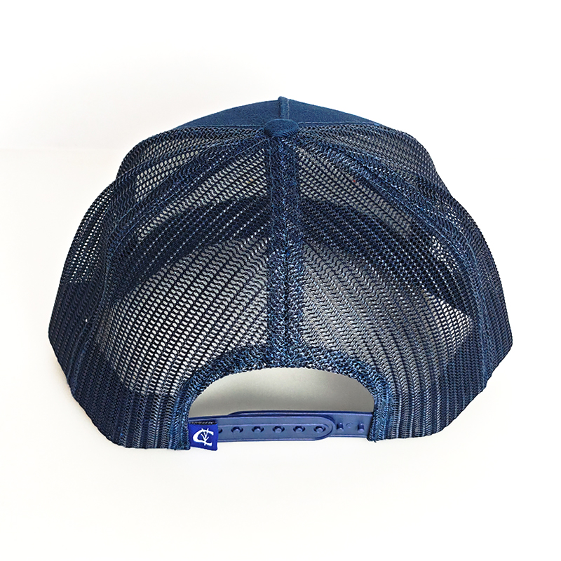 High Quality Cotton And Polyester Trucker Cap Custom 5 Panel Embroidery Patch Rope Flat Brim Snapback Hat for Summer Fishing