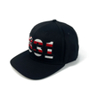New Custom Logo Embroidery Snapback Cap High Quality Unisex Cotton Flat Brim Hat Fashion Sports Gorras