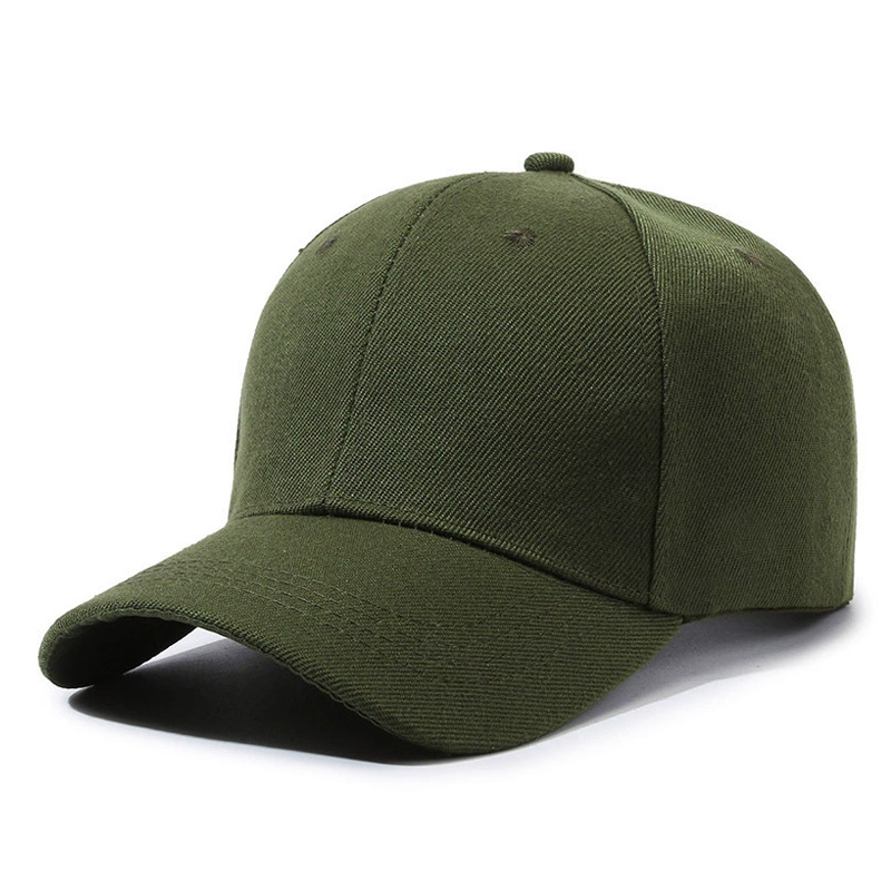 Wholesale Flexible Polyester Fitted Baseball Cap Custom 6 Panel Plain Sports Caps Promotional Gift Hat
