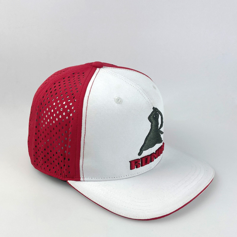 High Quality Classic 6 Panel Embroidery Snapback Hat Custom Logo Fashion Trend Breathable Flat Brim Cap