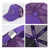 Factory Wholesale Embroidery Rope Mesh Trucker Cap Custom Pink 5 Panel Summer Fashion Sports Baseball Caps