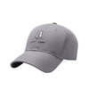 Custom Letter Logo Brown Baseball Cap High Quality Summer Soft Cotton Hat Fashion Casual Travel Caps