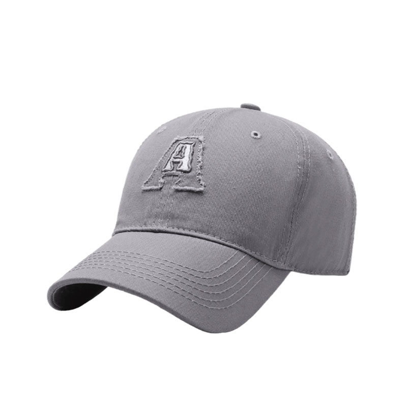 Custom Letter Logo Brown Baseball Cap High Quality Summer Soft Cotton Hat Fashion Casual Travel Caps