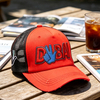 Custom 3D Embroidery Colourful Foam Mesh Trucker Hat Summer Breathable Fashion Vintage Trend Baseball Cap