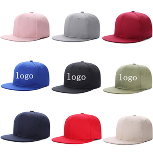 Wholesale Hot Sale Custom Logo Hip-Hop Baseball Caps OEM Unisex Snapback Cap Classic Solid Dad Hat