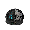Custom High Quality Printing and Embroider Snapback Cap Fashion Leisure Caps Doodle Flat Brim Baseball Hat