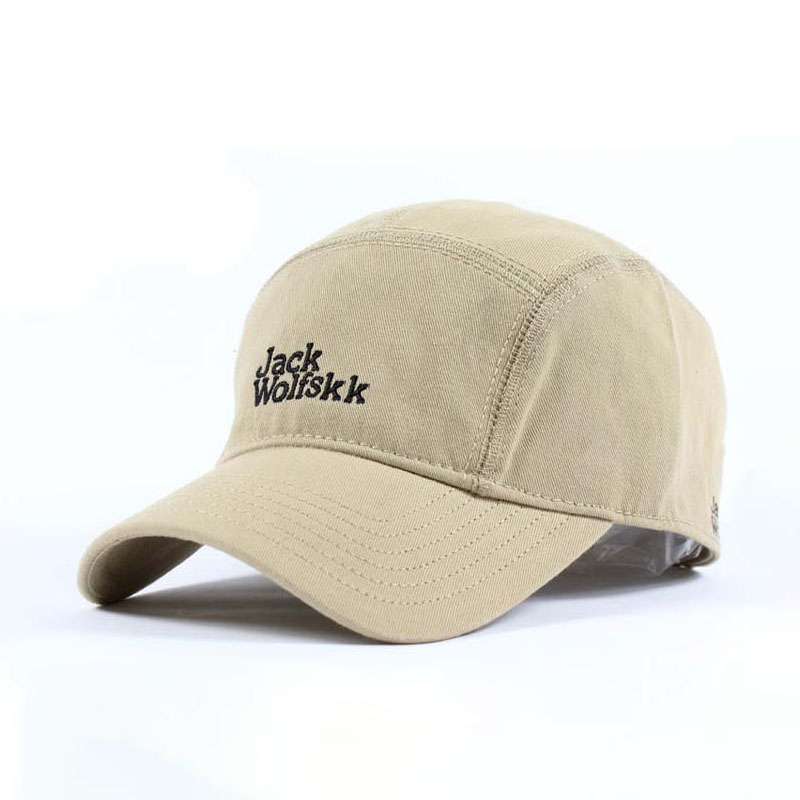 High Quality Embroidery Letter Camper Cap 5 Panel Cotton Waterproof Camping Caps Outdoor Sports Baseball Hat