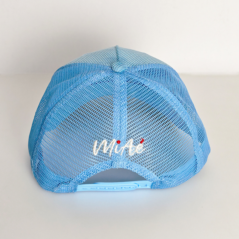 High Quality Contrast Color Corduroy Trucker Cap Custom Logo Embroidery Baseball Hat Unisex Fashion Breathable Hats