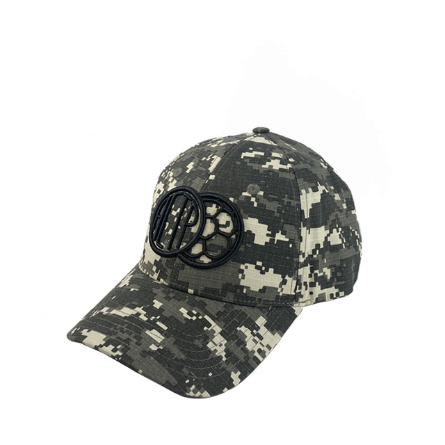 Wholesale Camouflage 6 Panel Baseball Cap Custom Embroidery Logo Fashion Street Trend Hat