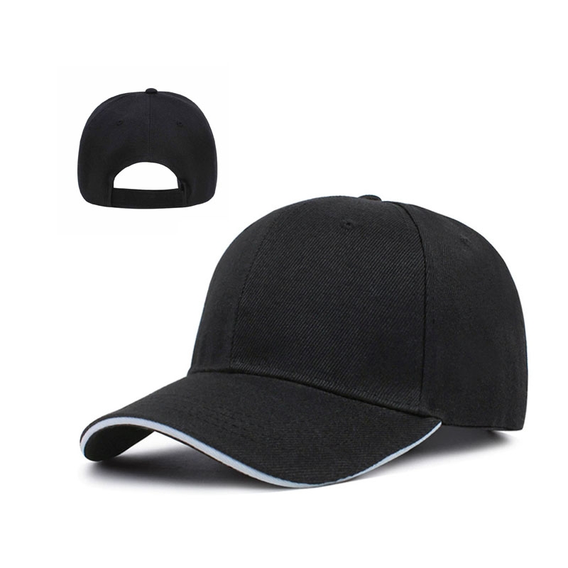 Factory Custom Logo Black Blank Baseball Cap Classic Fashion Golf Caps Adult Running Sports Hat