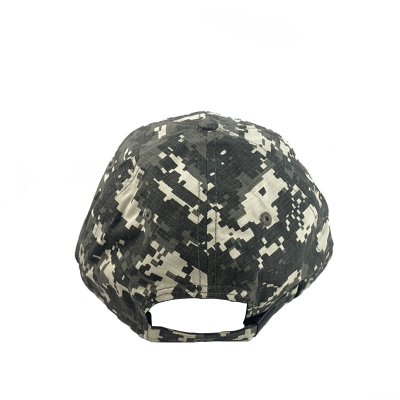 Wholesale Camouflage 6 Panel Baseball Cap Custom Embroidery Logo Fashion Street Trend Hat