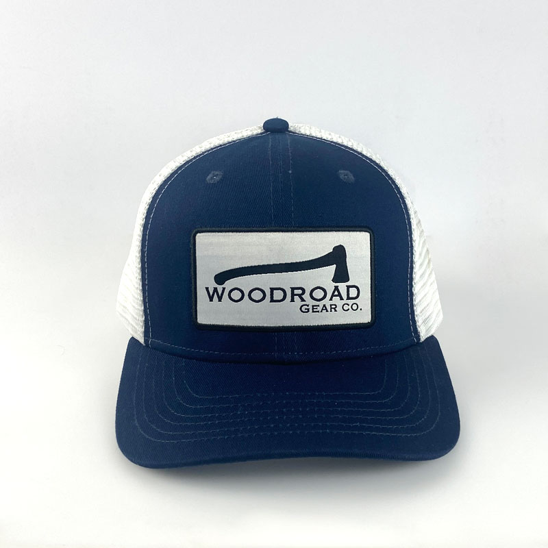 High Quality 6 Panel Woven Patch Trucker Hat Custom Logo Breathable Mesh Snapback Cap for Outdoor Sports