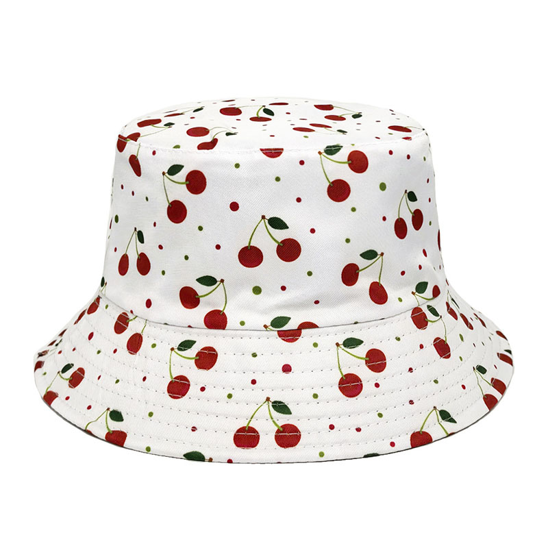 Custom Logo Outdoor Sun Protection Bucket Hat Promotional Fashion Lady's Fisherman Cap