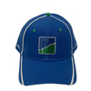 Custom Embroidery Blue 6 Panel Baseball Caps Outdoor Sports Golf Club Unisex Hats