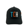 Wholesale Custom Embroidered Logo Black Waterproof Baseball Cap Unisex Outdoor Solid Sports Hat Adjustable