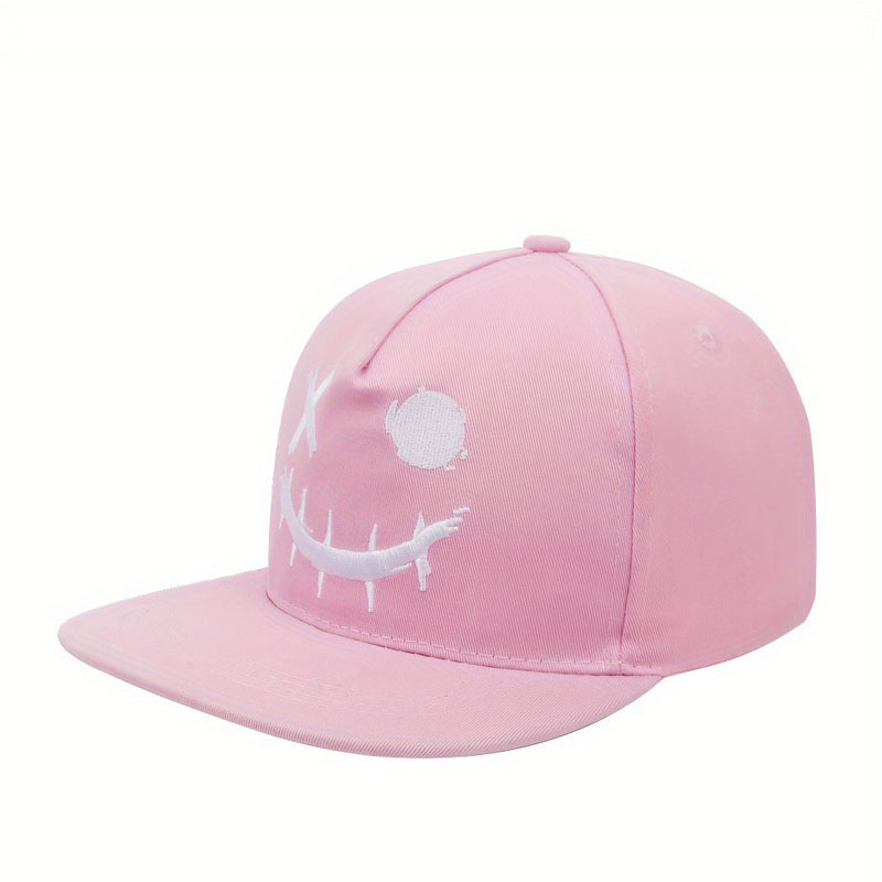 Wholesale Custom Funny Embroidered Snapback Cap Men Hip Hop Street Trend Flat Brim Hat